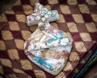 Handcrafted Sacred Heart