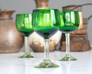 Jungle Wine Glass
