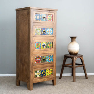 Tiled Tall Drawers