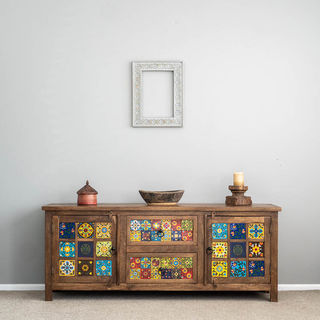 Tiled Sideboard or TV Cabinet