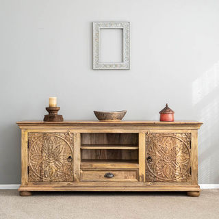 Goa TV Cabinet or Low Sideboard Natural
