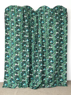 Tropical Kantha Quilt Green