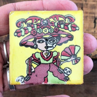 50mm x 50mm Frida Kahlo Tile 9