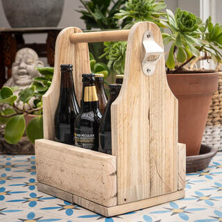 Rustic Beer Bottle Crate or Tool Box