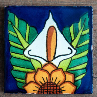 Lily Sunflower Tile