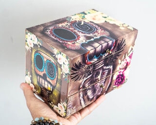 Large Mexican Jewellery Box 6