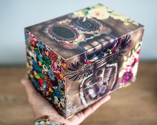 Large Mexican Jewellery Box 8