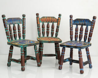 Mexican Painted Kids Chair