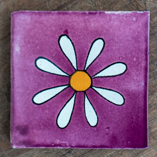 Amapola Talavera Tile Purple