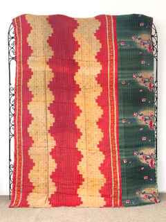 Vintage Kantha Quilt 107