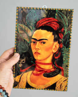 Medium Frida Kahlo Plaque 23