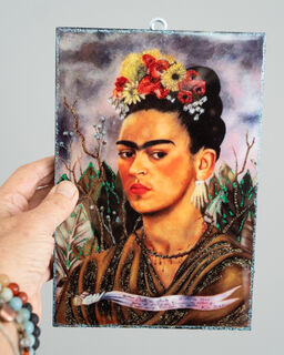 Medium Frida Kahlo Plaque 29