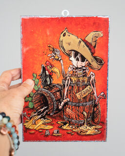 Medium Day of the Dead Plaque 5