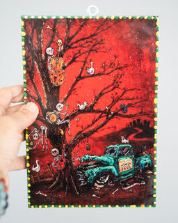 Medium Day of the Dead Plaque 15