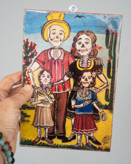 Medium Day of the Dead Plaque 17