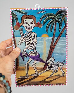 Medium Day of the Dead Plaque 19