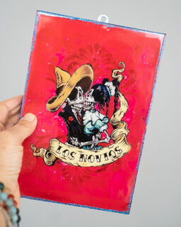 Medium Day of the Dead Plaque 25