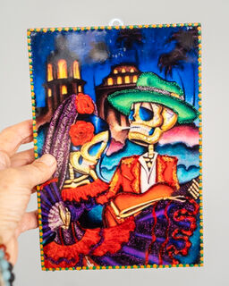 Medium Day of the Dead Plaque 37