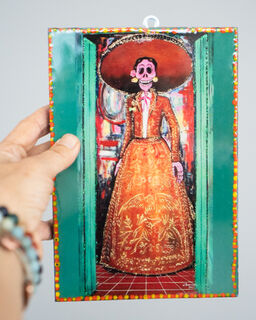 Medium Day of the Dead Plaque 42