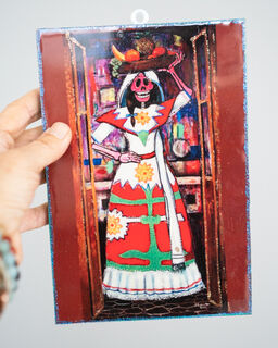 Medium Day of the Dead Plaque 43