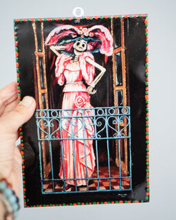 Medium Day of the Dead Plaque 44