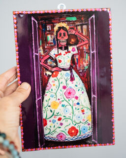 Medium Day of the Dead Plaque 48