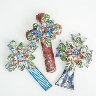 Set of 3 Mexican Crosses