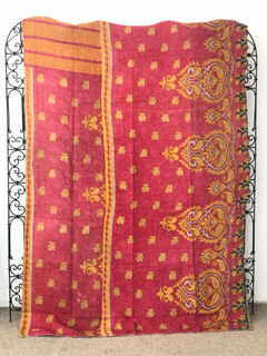 Vintage Kantha Quilt 133