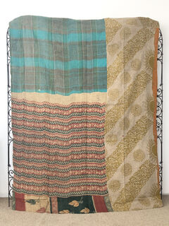 Vintage Kantha Quilt 137