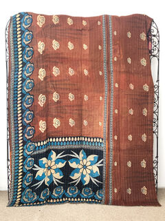 Vintage Kantha Quilt 152