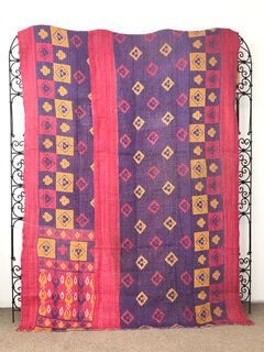 Vintage Kantha Quilt 160