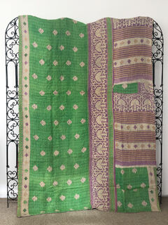 Vintage Kantha Quilt 169