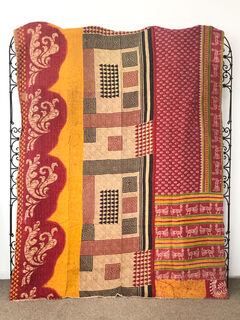 Vintage Kantha Quilt 170