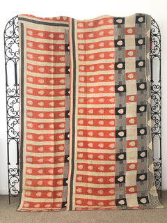 Vintage Kantha Quilt 175