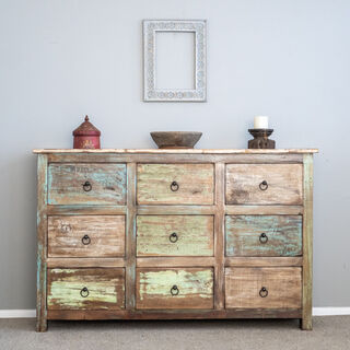 Boho Rustic 9 Drawers C