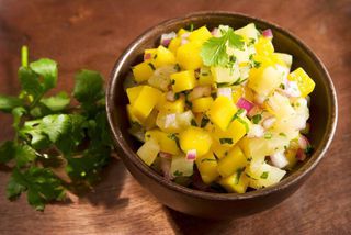 Pineapple and Mango Salsa