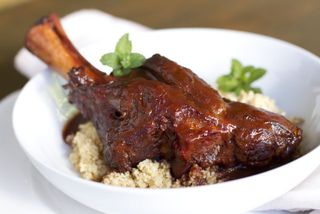 Lamb Shank and Prune Tagine