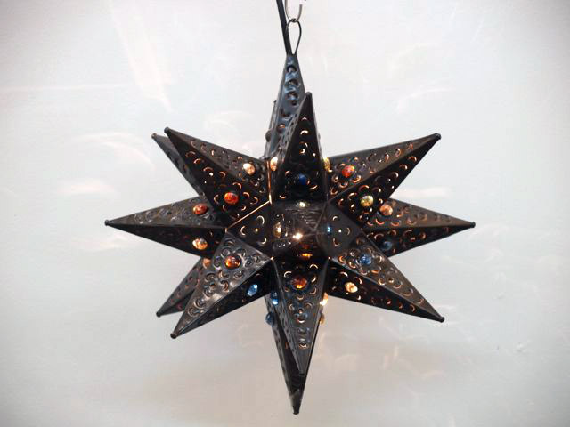 Tin Star Large Bronze Furniture Lighting Decor Tin Star Large Bronze