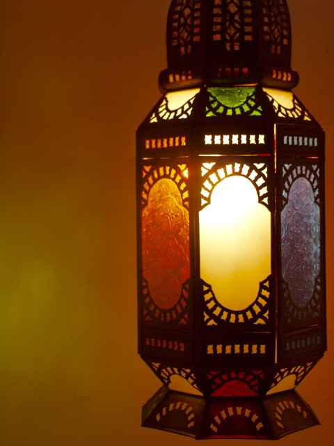 Alibaba Lamp: coloured