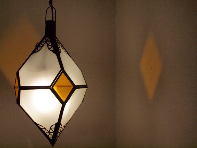 Rombo lantern: yellow