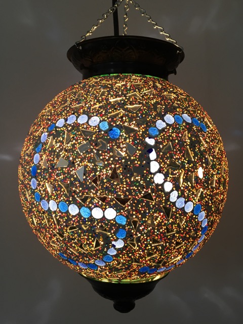Mirrored Mosaic Lantern