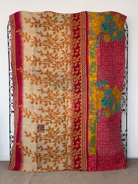 Vintage Kantha Quilt 1