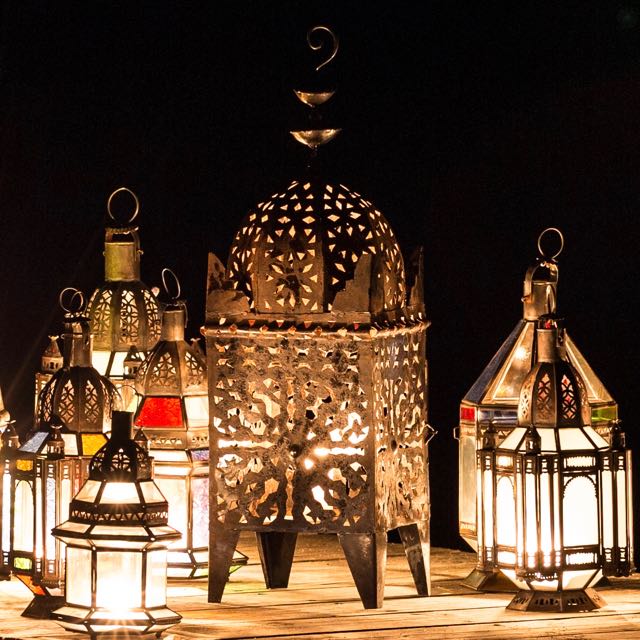 Traditional Moroccan Lamp Large