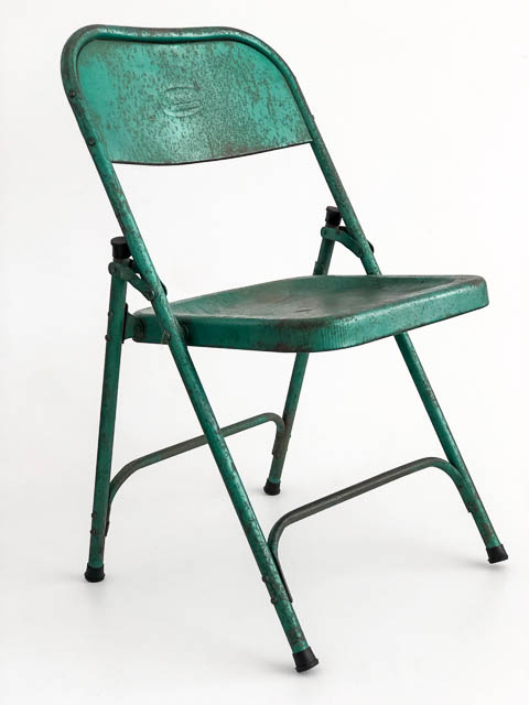 Vintage Indian Folding Chair  Mixed Colours