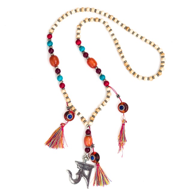 Ohm Prayer Bead Necklace furniture lighting decor