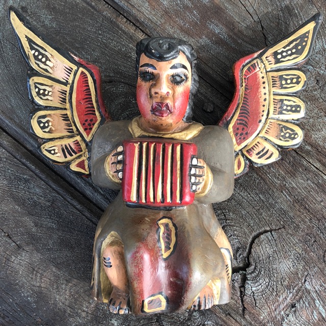 Hand crafted Mexican Angel: 2