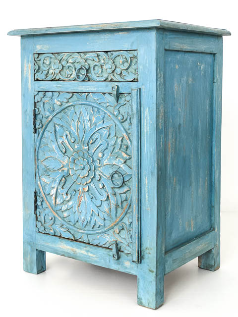 Bohemian Bedside Table: 6 - furniture - lighting - decor