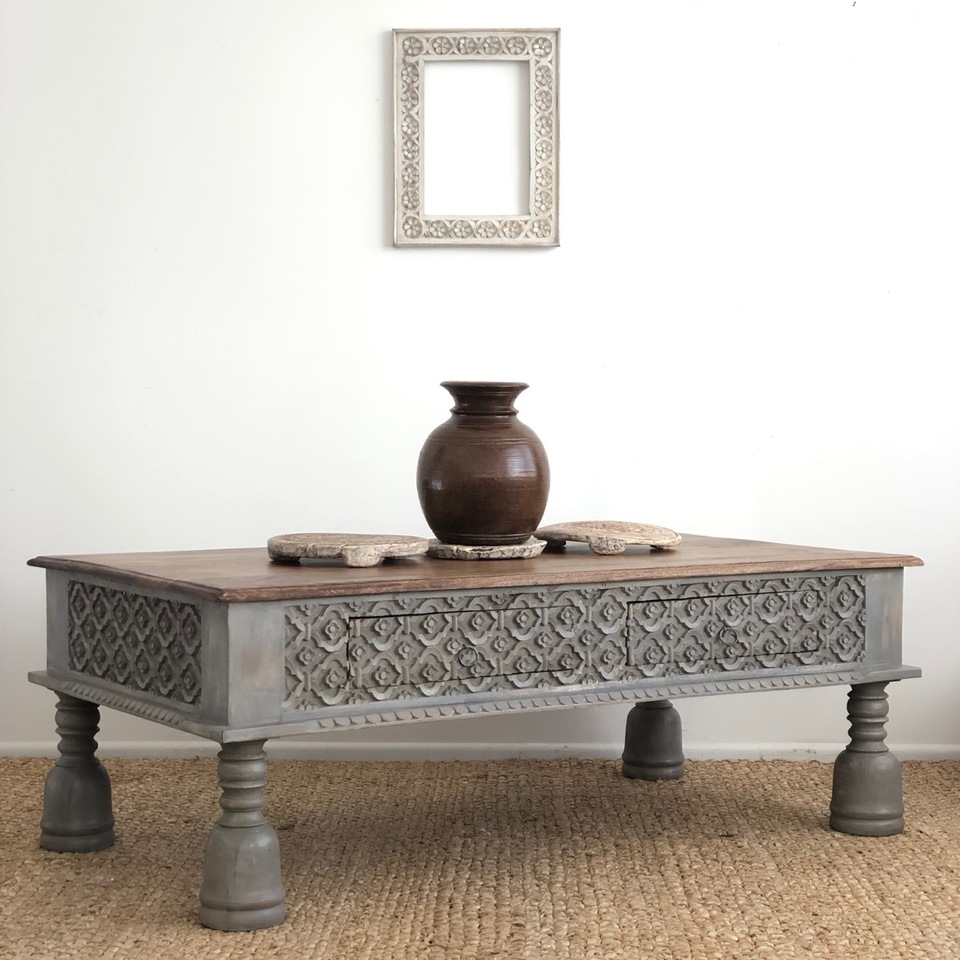 Indore Coffee Table with Drawers