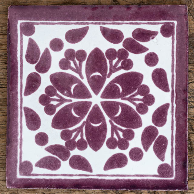 Flor Jardin Purple Tile