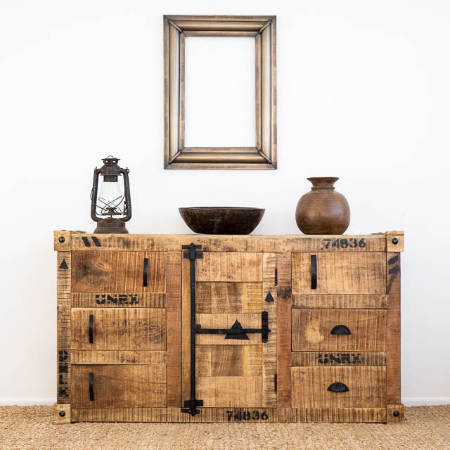 Industrial Container Sideboard